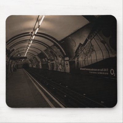 London Subway Mouse Mats by traliz