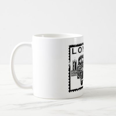 Tasse Mug avec Taxi de Londres et le Big Ben