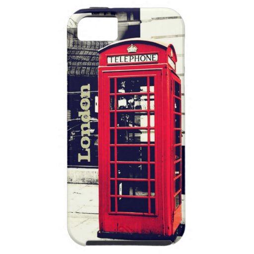 London Telephone Booth Case iPhone 5 Cases Zazzle
