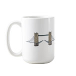London Tower Bridge: 3D Model: mugs