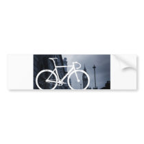 London Track Bicycle Bumper Sticker