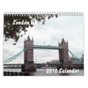 London UK, 2010 Calendar