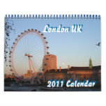 London UK 2011 Calendar