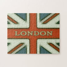 London UK Flag Jigsaw Puzzle