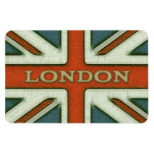 London UK Flag Rectangular Magnets