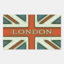 London UK Flag Sticker