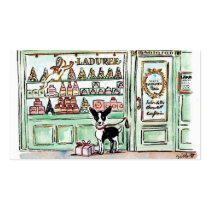 London visits Paris Patisserie business cards