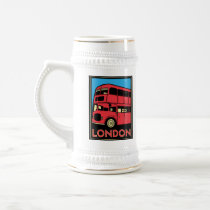 london westminster england art deco retro poster mugs