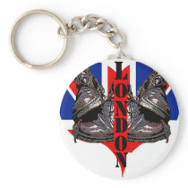 londons calling! key chain