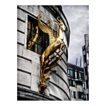 London's Winged Springbok Print