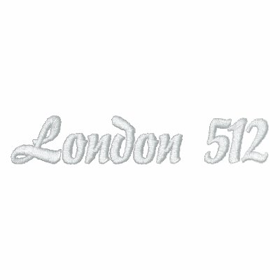 Londres 512 sudadera bordada Londres 512 sudadera bordada
