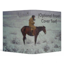 Lone Cold Brave Vinyl Binder