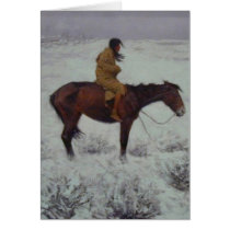 Lone Cold Brave Greeting Cards