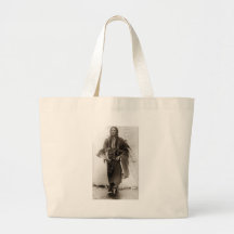 Lone Comanche Tote Bags