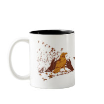 Lone Crow Illustration mugs