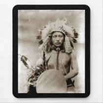 Lone Elk Mouse Pads
