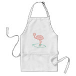 Lone Flamingo Apron