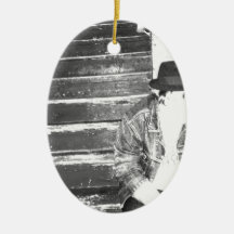 Lone Hipster Ornament
