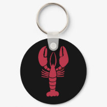 Lone Lobster Keychain