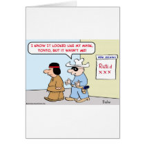lone ranger tonto mask rated XXX cards