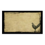 Lone Rooster- Prim Biz Cards Business Card Template