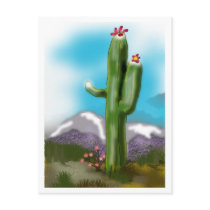 lone saguaro postcards