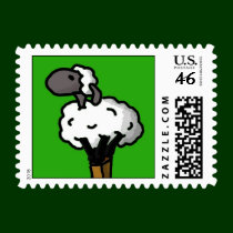 Lone Sheep postage