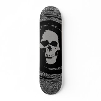 Lone Skull skateboard