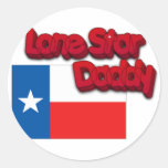 LONE STAR DADDY! TEXAS DAD! STICKER