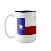 Lone Star Flag mugs