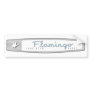 Lone Star Flamingo Bumper Sticker
