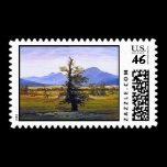 Lone Tree - by Caspar David Friedrich stamps