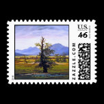 Lone Tree - by Caspar David Friedrich stamps