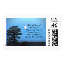 Lone Tree Liberty postage