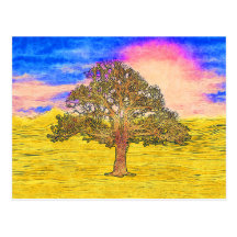 LONE TREE POST CARD