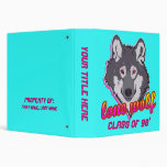 Lone Wolf Class School Binder