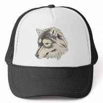 Lone Wolf Head hats by fstasu58 Lone Wolf Head hats