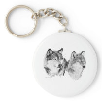Lone Wolves Key Chain