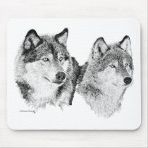 Lone Wolves Mouse Mats