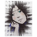 Lonely Anime Personalized Letterhead