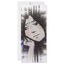 Lonely Anime rack cards