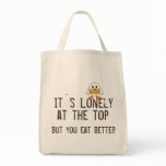 Lonely at the Top Canvas Bag