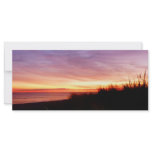 Lonely Beach at Sunrise Norfolk VA Custom Rack Card