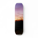 Lonely Beach at Sunrise Norfolk VA Skateboard
