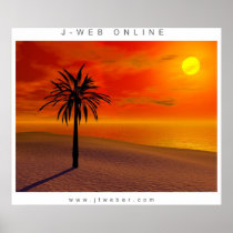 Lonely Beach Posters