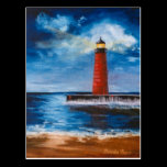 Lonely Beacon Postcard postcards
