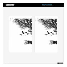 Lonely Bird Skin For Kindle Fire