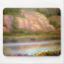 Lonely Boat Mousepad