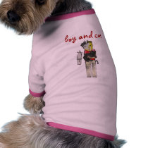 Lonely boy and cat pet clothing by bjulizaz Lonely boy and cat pet clothing