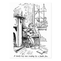 Lonely Boy (with text) postcards